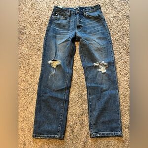 Dear John Women's Distressed Blue Jeans - Size 27